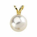 14K Yellow 8 mm Cultured Pearl Pendant